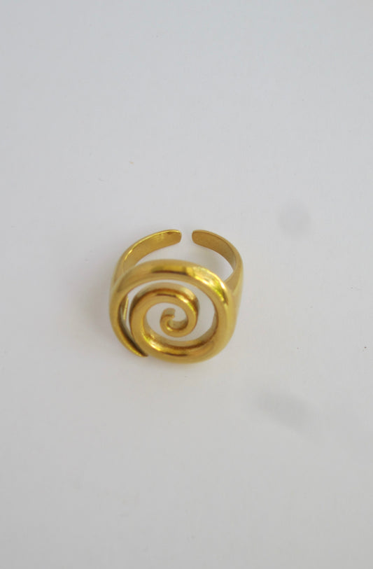 Clea Spiral Ring