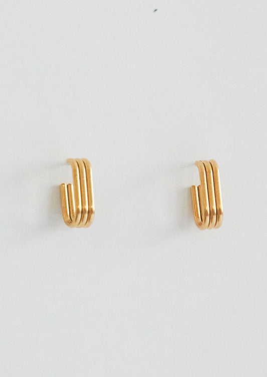 Lea hoop earrings