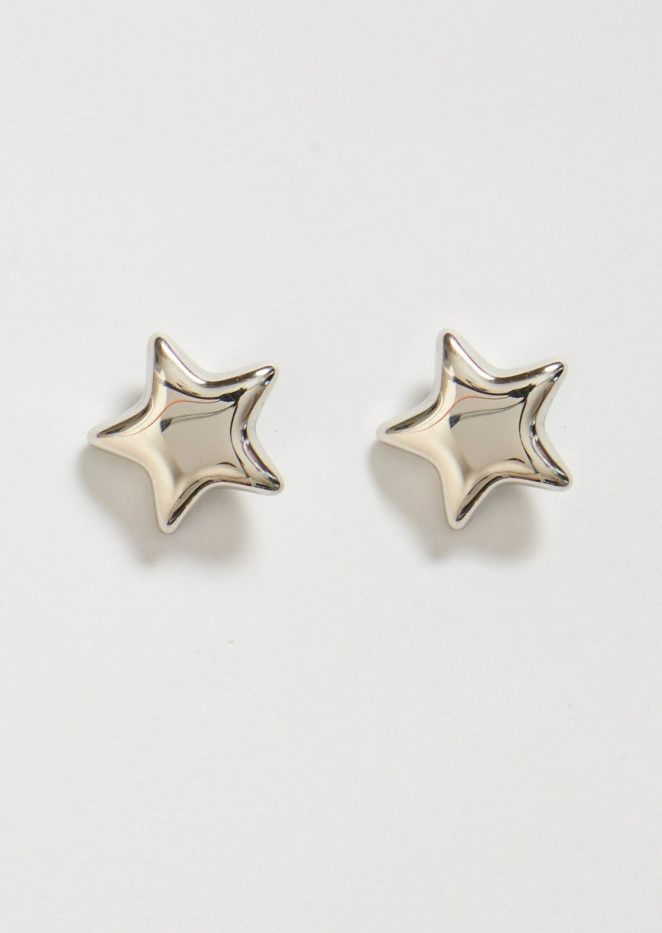 Tilly Star Earrings - Silver